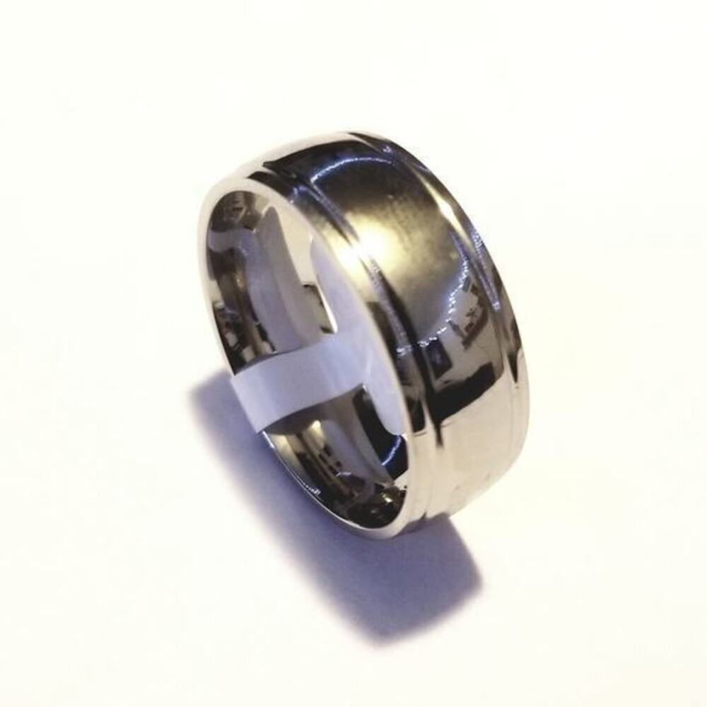 New stainless steel‎ ring size 13